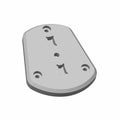 FluxJet Block Off Plate – 3D Printed in ABS-GF